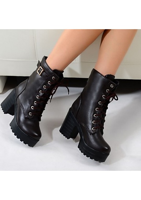 Women's Heels Spring / Fall / WinterHeels / Cowboy/ Snow Boots / Riding Boots / Fashion Boots / Motorcycle Boots /