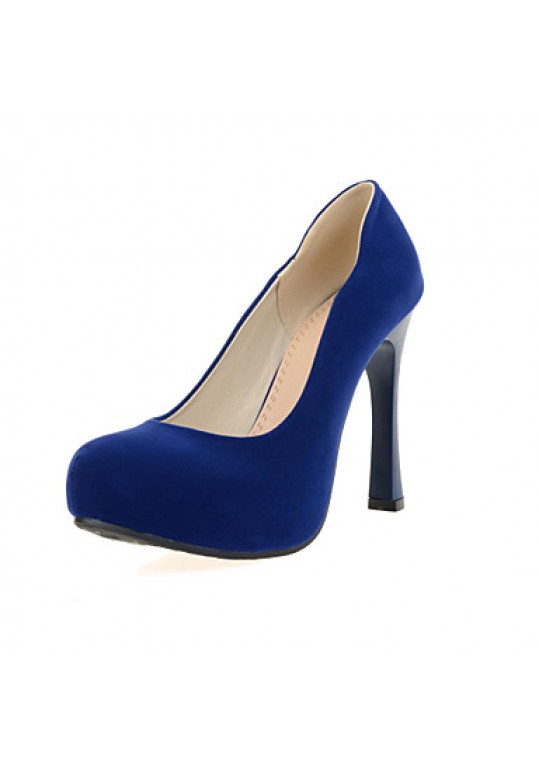 Women's Heels Leatherette Office & Career / Dress / Casual Stiletto Heel Others Black / Blue / Red