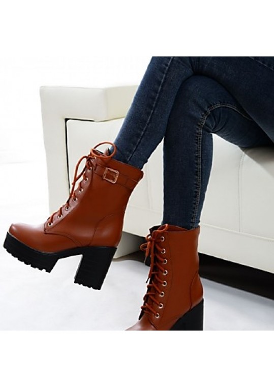 Women's Heels Spring / Fall / WinterHeels / Cowboy/ Snow Boots / Riding Boots / Fashion Boots / Motorcycle Boots /