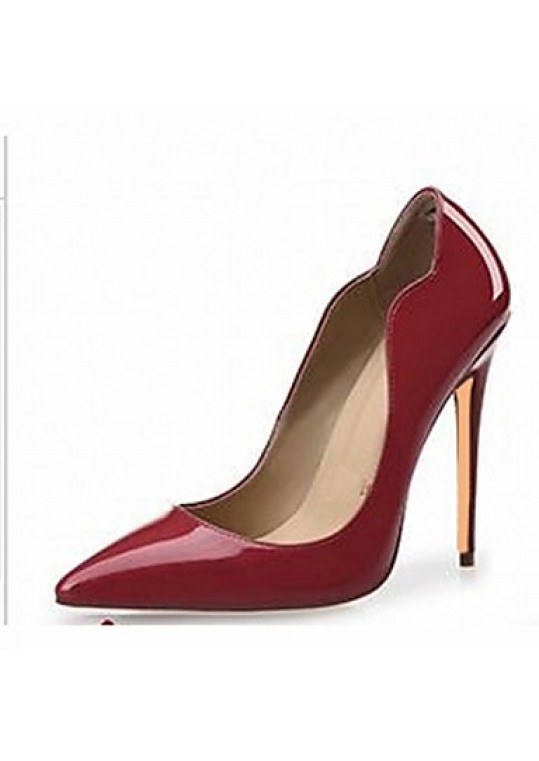 Patent Leather Spring / Summer / Fall Heels Heels Wedding / Office & Career / Party & Evening / Dress / Casual