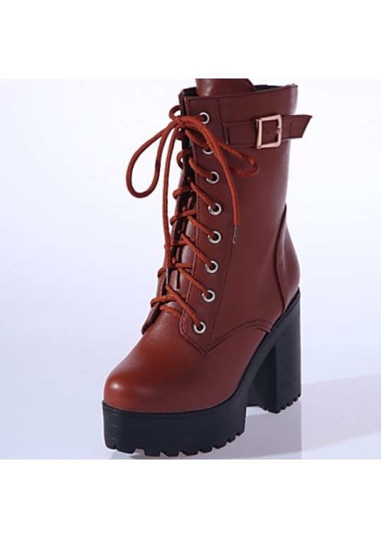 Women's Heels Spring / Fall / WinterHeels / Cowboy/ Snow Boots / Riding Boots / Fashion Boots / Motorcycle Boots /