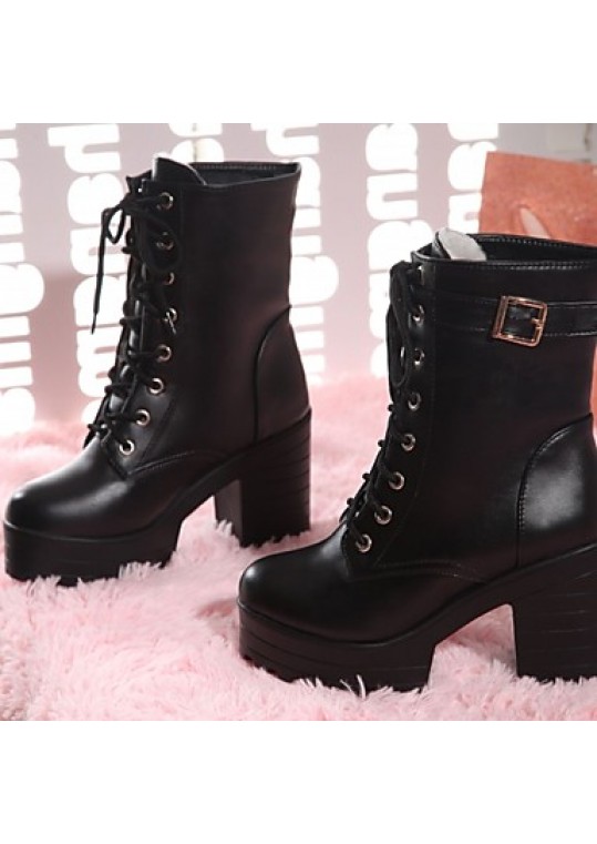 Women's Heels Spring / Fall / WinterHeels / Cowboy/ Snow Boots / Riding Boots / Fashion Boots / Motorcycle Boots /