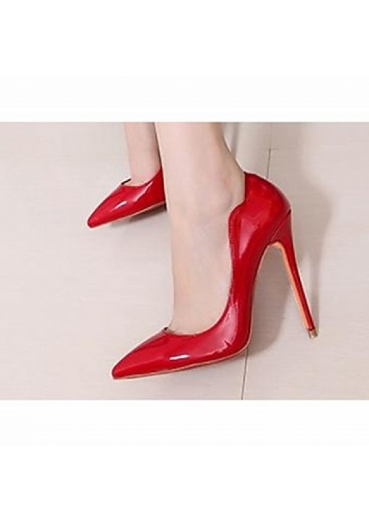 Patent Leather Spring / Summer / Fall Heels Heels Wedding / Office & Career / Party & Evening / Dress / Casual