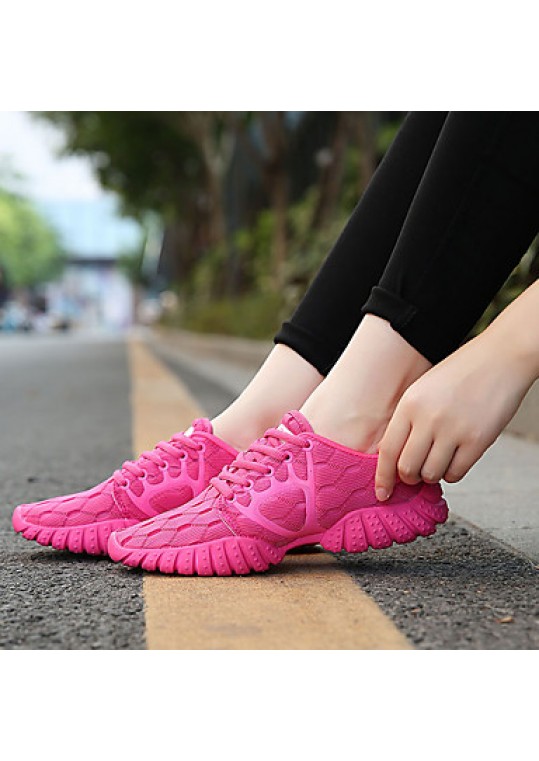 Women's Sneakers Spring / Summer / Fall / Winter Round Toe PU Outdoor / Athletic / Casual Flat Heel Others