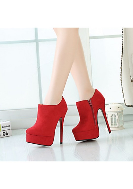 Women's Shoes 16CM Heel Height Sexy Round Toe Stiletto Heel Pumps Party Shoes More Colors available