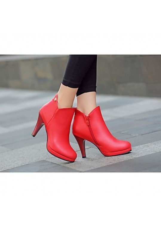 Women's Heels Spring / Fall / WinterHeels / CowboyRiding Boots / Fashion Boots / Motorcycle Boots / Bootie / Combat