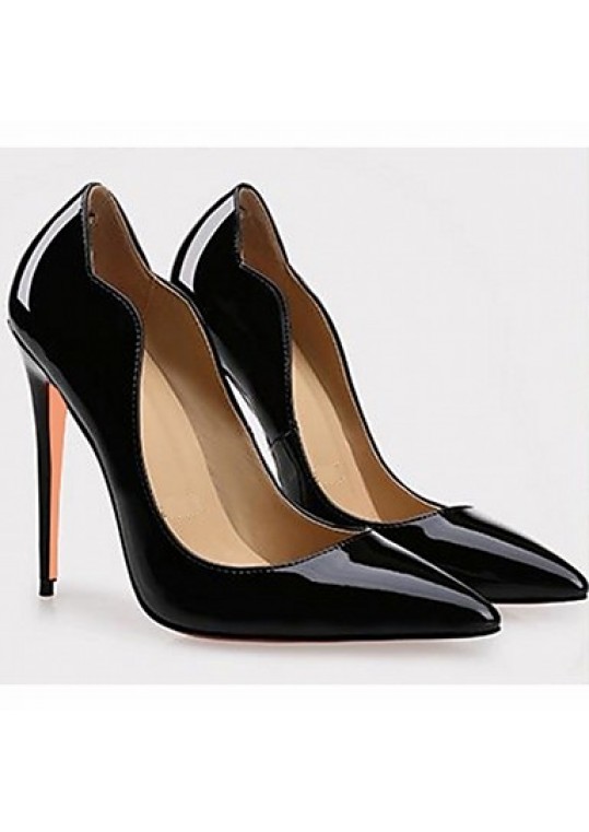 Patent Leather Spring / Summer / Fall Heels Heels Wedding / Office & Career / Party & Evening / Dress / Casual